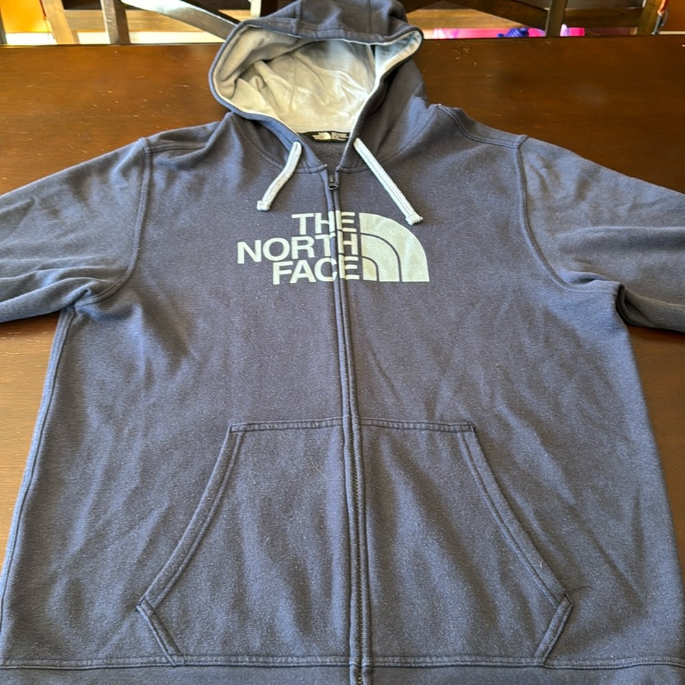 North Face Men’s XL Zip Up hoodie.